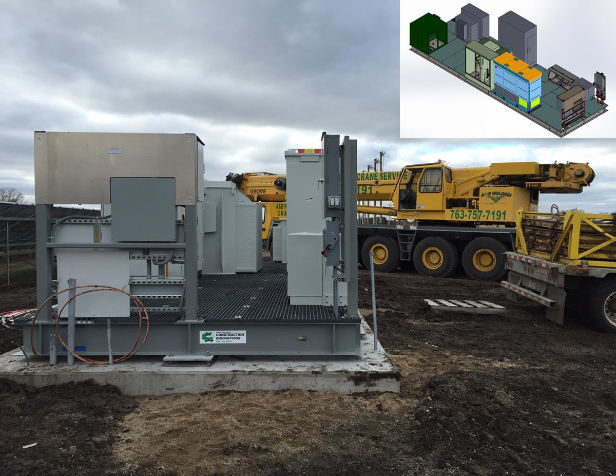 15kV Switchyard Hybrid Skid - Sungrow Central